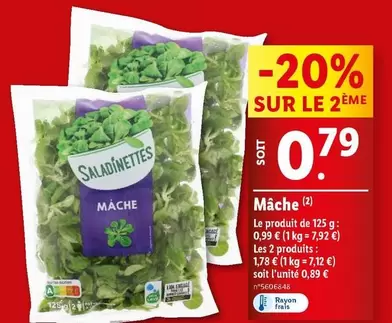 Saladinettes - Mâche