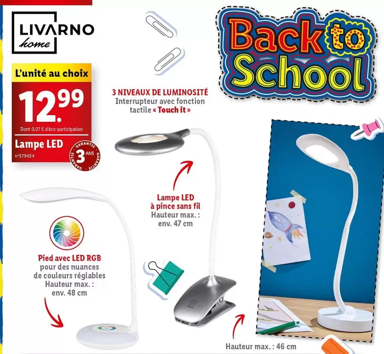 Livarno Home - Lampe LED