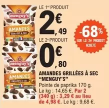 Menguy's - Amandes Grillées À Sec