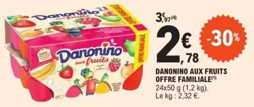 Danone - Danonino Aux Fruits