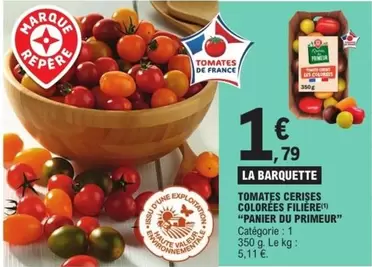 Panier Du Primeur - Tomates Cerises Colorées en promotion avec des caractéristiques exceptionnelles