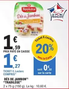 Tradilège - Dés De Jambon