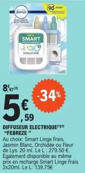 Febreze - Diffuseur Electrique