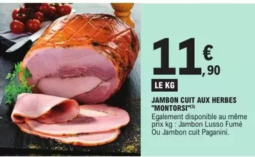 Montorsi - Jambon Cuit Aux Herbes 