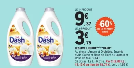 Dash - Lessive Liquide