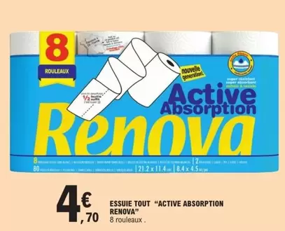 Renova - Essuie Tout Active Absorption