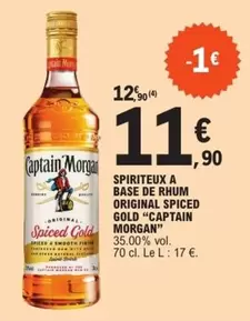 Captain Morgan Original Spiced Gold - Rhum Épicé Authentique