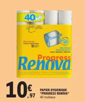 Renova - Papier Hygienique Progress