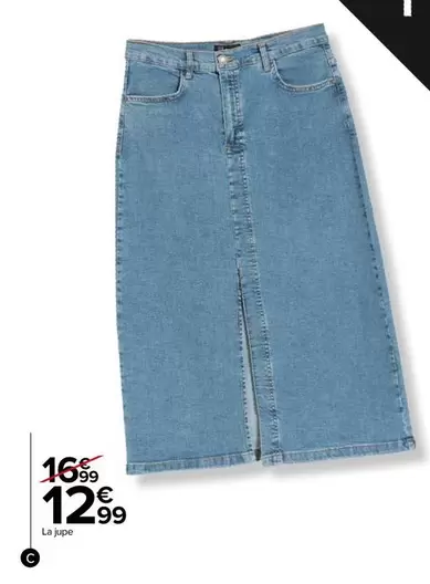 Jupe Longue Femme offre à 12,99€ sur Carrefour City