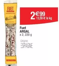 Argal - Fuet