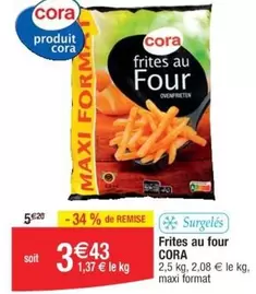 Cora - Frites Au Four