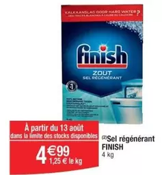 Finish - Sel Régénérerant