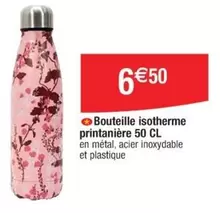 Bouteille Isotherme Printanière 50 Cl