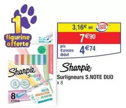 Sharpie - Surligneurs S.note Duo