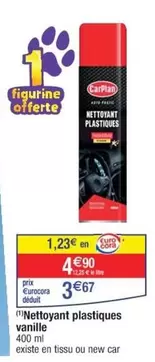 Cora - Capitan - Nettoyant Plastiques Vanille