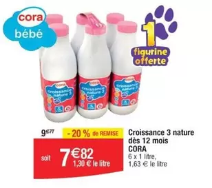 Cora - Croissance 3 Nature Dès 12 Mois