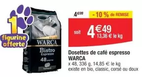 Warca - Dosettes De Café Espresso