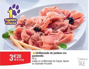 Chiffonnade De Jambon Cru Pastorello