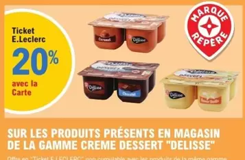 Delisse - La Gamme Creme Dessert