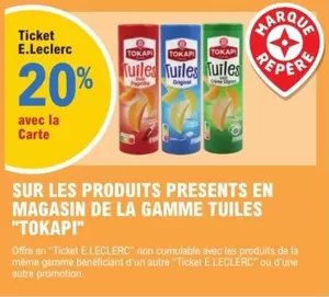 Tokapi : Découvrez la Gamme de Tuiles en Magasin - Promotions et Caractéristiques à Ne Pas Manquer