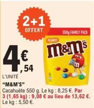 M&M's - Cacahuète