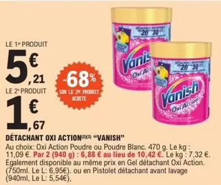 Vanish - Détachant Oxi Action