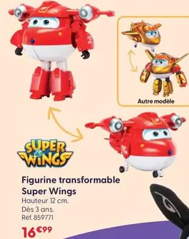 Figurine Transformable Super Wings