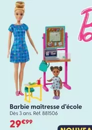 Barbie Maîtresse D'École