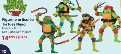 Figurine Articulée Tortues Ninja