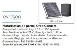 Avidsen - Motorisation De Portail Orea Connect