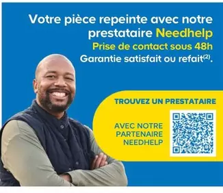 Transformez votre espace : Votre pièce repeinte par Needhelp avec des promotions exclusives et un service de qualité!