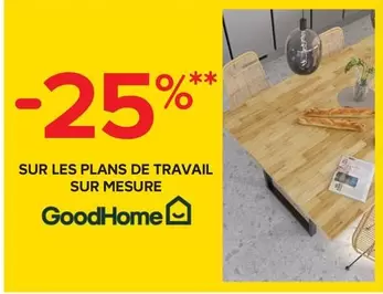 goodhome - sur les plans de travail sur mesure