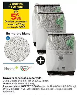 blooma - graviers concassés décoratifs