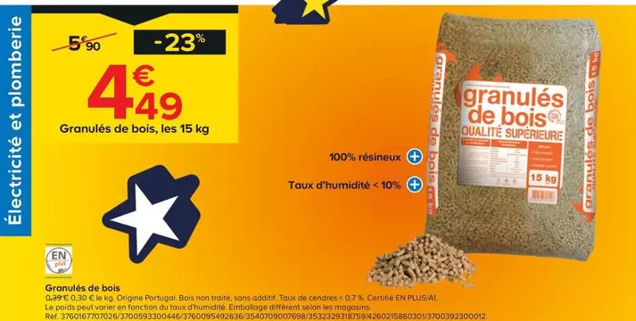 Granules De Bois