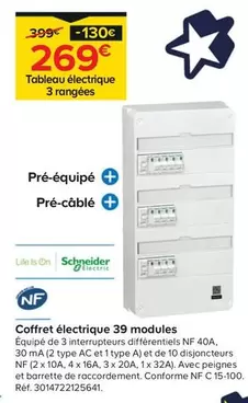 Nf - Coffret Électrique 39 Modules