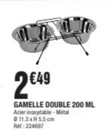 Gamelle Double 200 Ml