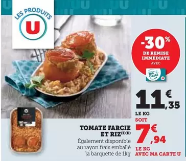 Tomate Farcie Et Riz