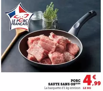 Porc Saute Sans Os