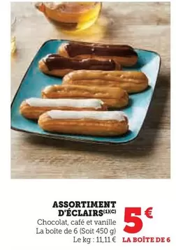 Assortiment D'Éclairs