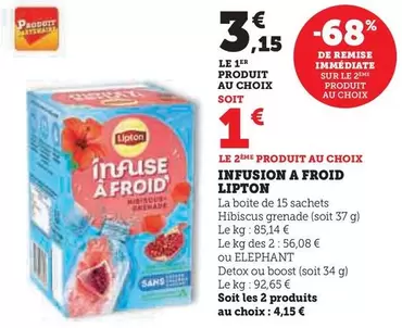 Lipton - Infusion A Froid