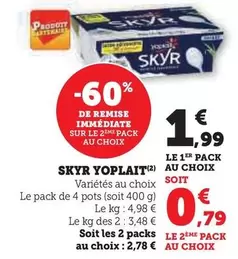 Yoplait - Skyr