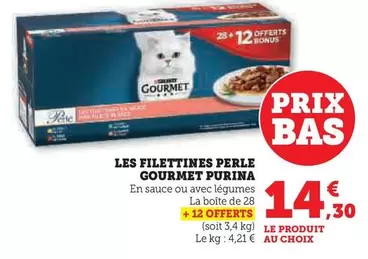 Purina - Les Filettines Perle Gourmet