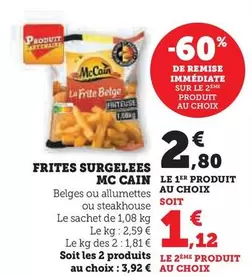 McCain - Frites Surgelees