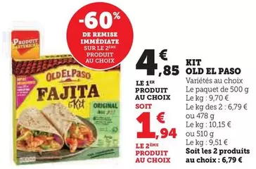 Old El Paso - Kit