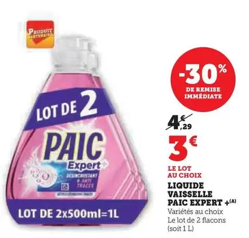 Paic - Liquide Vaisselle Expert +