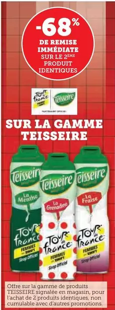 Teisseire - Sur La Gamme Teisseire