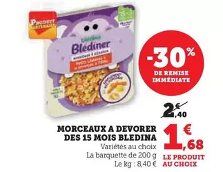 Blédina - Morceaux A Devorer Des 15 Mois