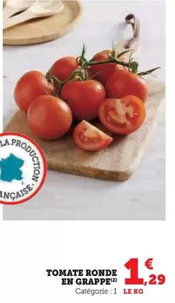 Tomate Ronde En Grappe