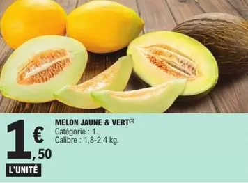 Melon Jaune & Vert