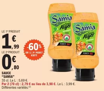 Samia - Sauce